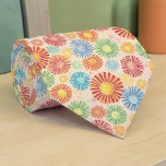 Psychedelic Colorful Custom Necktie Tie<br><div class="desc">This eye-catching necktie features a vibrant,  psychedelic design. It's a bold statement piece perfect for adding a unique touch to any outfit. The custom design ensures a one-of-a-kind accessory,  ideal for those who appreciate retro fashion and stand-out style.</div>