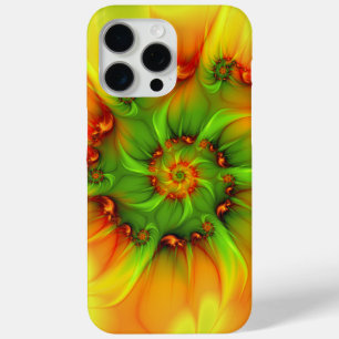 Psychedelic Colourful Modern Abstract Fractal Art iPhone 15 Pro Max Case