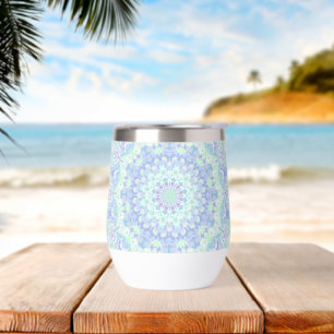 Psychedelic Colourful Pastel Ornate Hippie Mandala