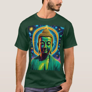Psychedelic Cosmic Buddha Glow Shirt