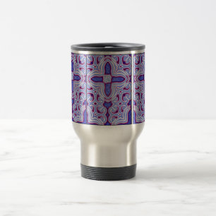 Psychedelic Cross Insulated Mug