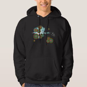 Psychedelic Derringer Vector Hoodie