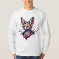 Psychedelic Desert Fox – Colourful Fantasy Art