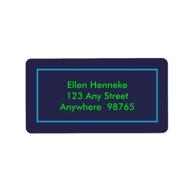 Psychedelic Dragonfly Label (Front)