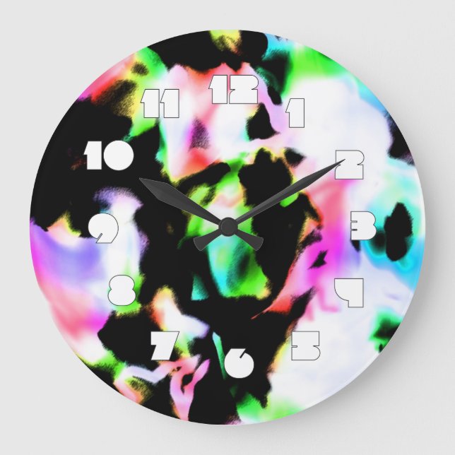 Psychedelic Dream Large Clock (Front)