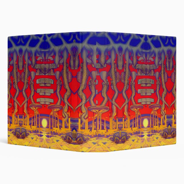 Psychedelic Dreamland Binder (Background)