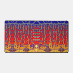 Psychedelic Dreamland Desk Mat