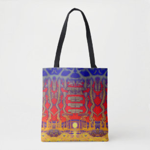 Psychedelic Dreamland Tote Bag