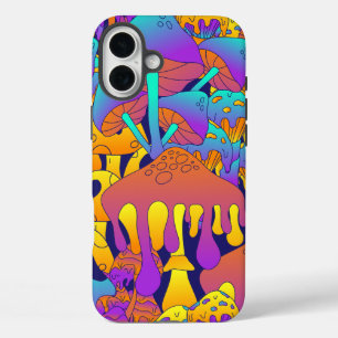 Psychedelic Drippy Mushroom iPhone / coque ipad