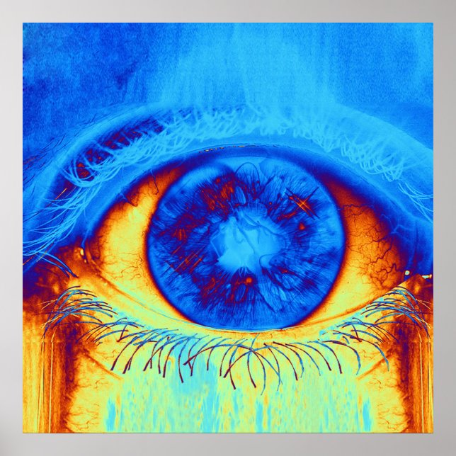 Psychedelic Eye Poster (Front)