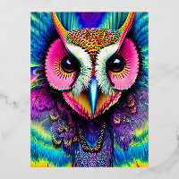 Psychedelic Fantasy Character Portrait