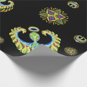 Psychedelic Flash ~Christmas~ Wrapping Paper