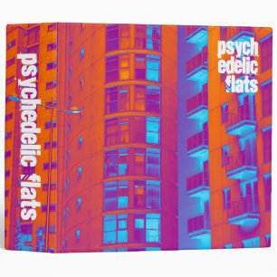 Psychedelic Flats (2in) Binder