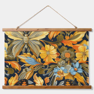 Psychedelic Flight Tapestry Botanical