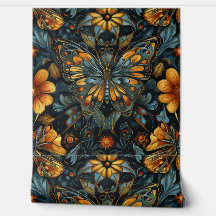 Psychedelic Flight Tapestry Botanical