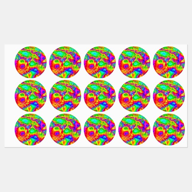 psychedelic flowers 2 (Sheet)