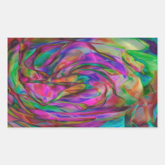 Psychedelic Flowers Sticker