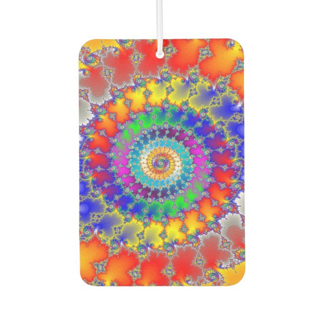 Psychedelic Fractal Air Freshener (Front)