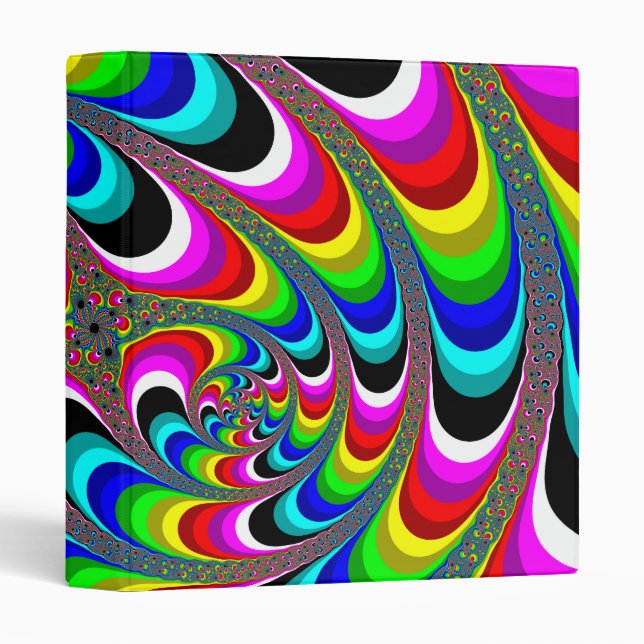 Psychedelic - Fractal Binder (Front/Spine)