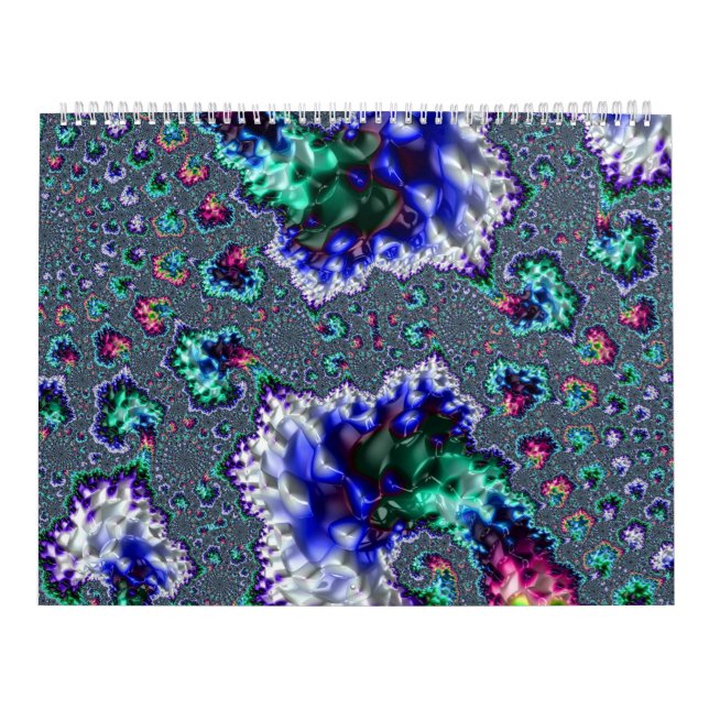 Psychedelic Fractal Calendar (Cover)