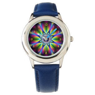 Psychedelic Fractal Kaleidoscope Watch