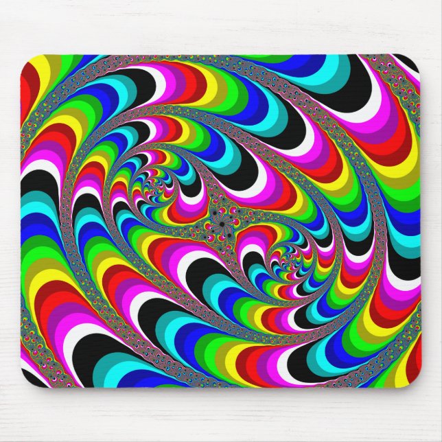 Psychedelic - Fractal Mousepad (Front)