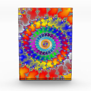 Psychedelic Fractal Photo Block