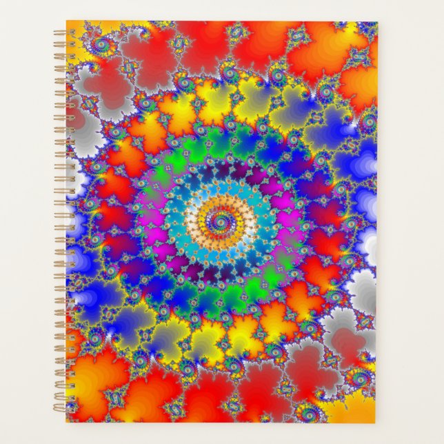 Psychedelic Fractal Planner (Front)
