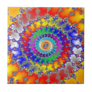 Psychedelic Fractal Tile