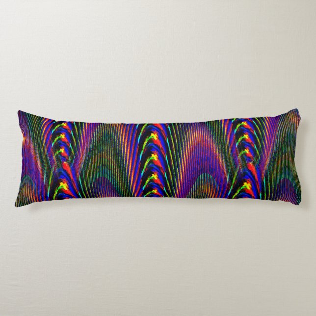 Psychedelic Fun Times.... Body Pillow (Front)