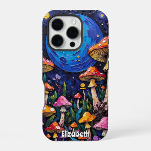 Psychedelic Fungi iPhone 16 Pro Case