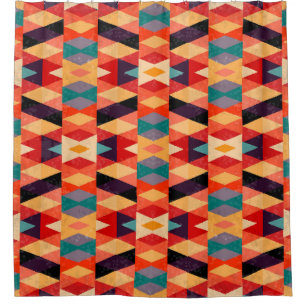 Psychedelic Geometric Background: Vintage Grunge.