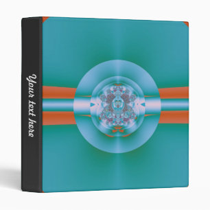 Psychedelic Green Binder
