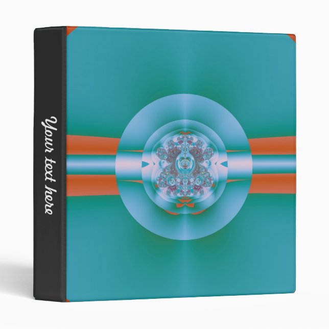 Psychedelic Green Binder (Front/Spine)