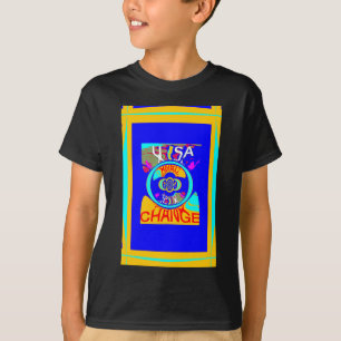 Psychedelic Groove: Pop Art Abstract Energy T-Shirt