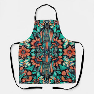 Psychedelic Hawaiian Apron