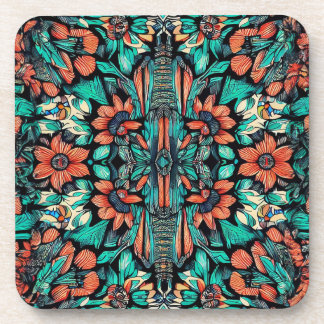 Psychedelic Hawaiian Coaster