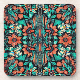 Psychedelic Hawaiian Coaster