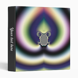 Psychedelic Heart Vinyl Binders