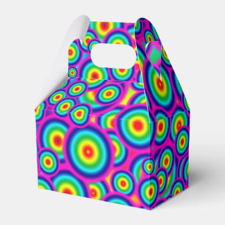 Psychedelic Hippie Favor Boxes