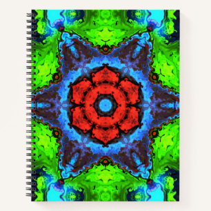 Psychedelic Hippie Notebook