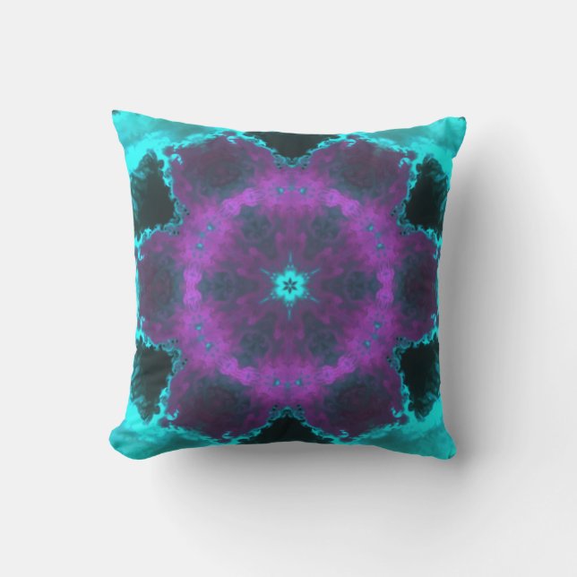 Psychedelic Hippie Pillow (Front)