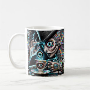 psychedelic humour coffee mug