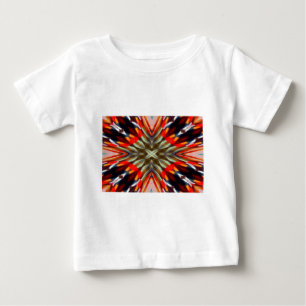 Psychedelic Illusion Abstract Baby T-Shirt