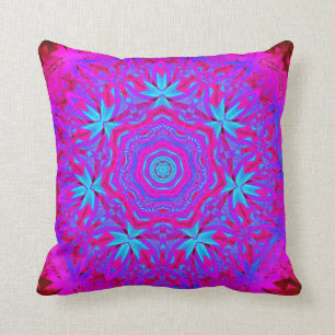 Psychedelic in Pink Decorative Pillow