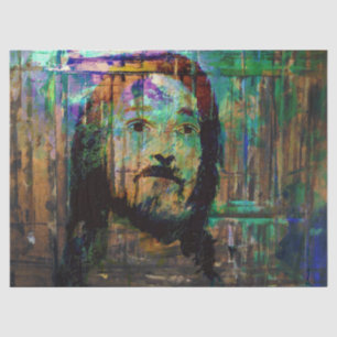 psychedelic jesus tissue paper 