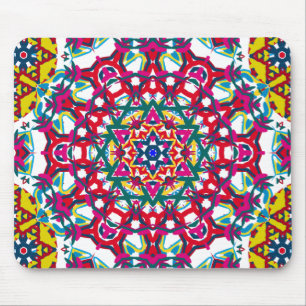 Psychedelic Kaleidoscope Artwork: Mouse Pad
