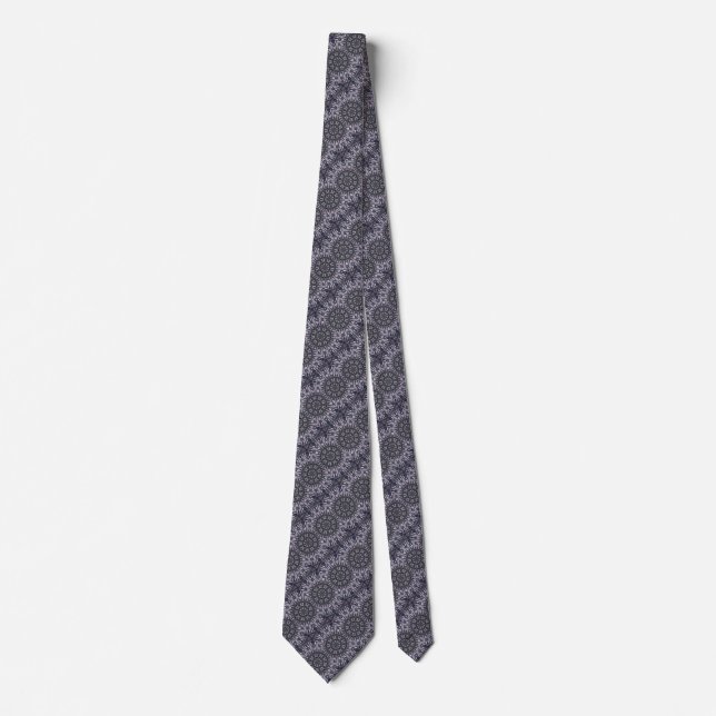 PSYCHEDELIC KALEIDOSCOPE,MYSTIC MEMORIES Geometric Tie (Front)