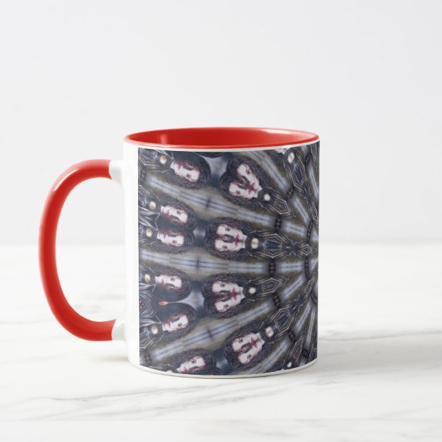 PSYCHEDELIC KALEIDOSCOPE /MYSTIC MEMORIES MUG (Left)