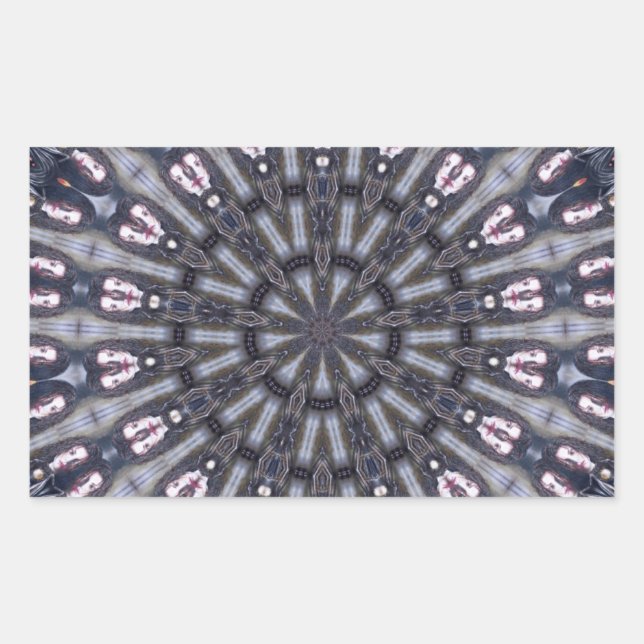 PSYCHEDELIC KALEIDOSCOPE /MYSTIC MEMORIES STICKER (Front)